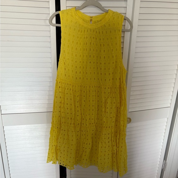 Lilly Pulitzer Dresses & Skirts - Lilly Pulitzer Sunny Yellow Eyelet Top